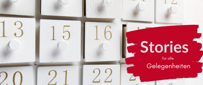 Blog-Header XMAS 24 gute Gründe für eine authentische Story Katrin Klemm Storytelling