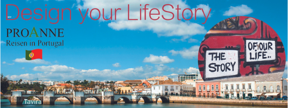 Design your LifeStory in Tavira mit Storycoach Katrin Klemm