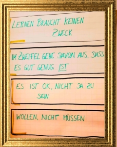 Wollen statt müssen und andere Statements